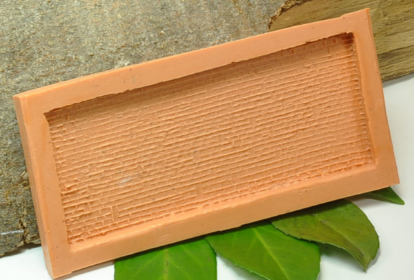 (B05) Silikonform für Mauerplatte aus regelmäßigen Natursteinen, Spur N