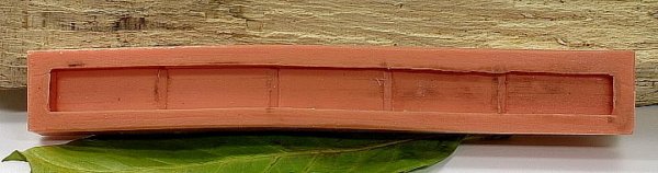 (HK04) Silikonform für Bahnsteigkante mit neuen Holzschwellen, 1:87 H0, H0m, H0e